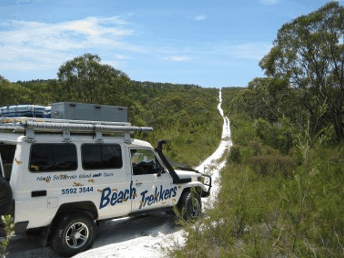 Beach trekkers North Stradbroke Island - Accommodation Search