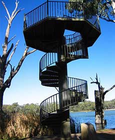 Darling And Murray River Junction And Viewing Tower - Accommodation Search 1