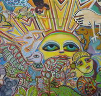The Painting of Life by Mirka Mora - Accommodation Search