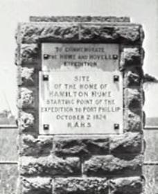 Hume And Hovell Monument Appin - Accommodation Search 1