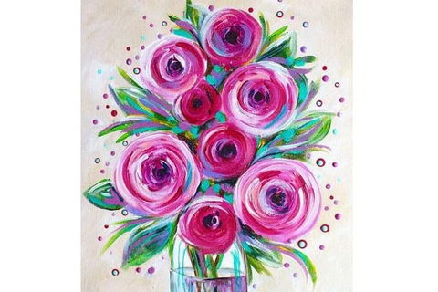 Pink Roses - 65 Northbourne 7.30-9.30pm - Accommodation Search 0