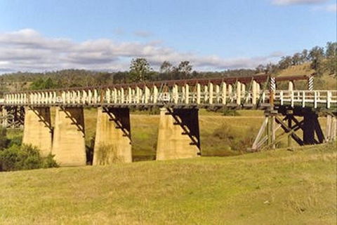 Historic Tabulam DeBurgh Timber Bridge - Accommodation Search 0