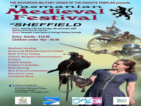 Sheffield Tasmania Medieval Festival 2020 - Accommodation Search 0