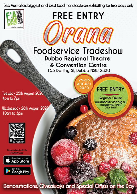 Orana Foodservice Tradeshow - Accommodation Search 0