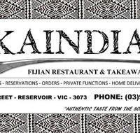 Kaindia fijian restaurant and takeaway - Accommodation Search
