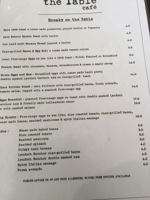 The Table Cafe - Accommodation Search 4