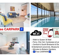 CBD Views-With FREE Wine Free-Carpark-Netflix-WiFi - Accommodation Search
