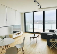 Modern Designer 2BR Apartment Near Airport  Beach - Accommodation Search