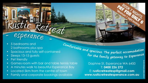 Rustic Retreat Esperance - Accommodation Search 33