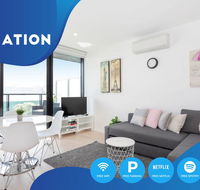 South Yarra City View Apartment with Car Park Amazon Alexa Spotify Netflix and WiFi - Accommodation Search
