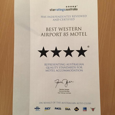 Best Western Airport 85 Motel - Accommodation Search 40