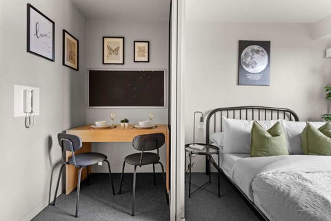 A Cozy Studio Near The University Of Melbourne - Accommodation Search 4