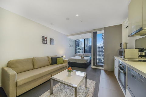 A Cozy & Comfy Studio Next To Southern Cross - Accommodation Search 0