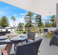 Bathers at the Beach - across from Surf Beach - Accommodation Search