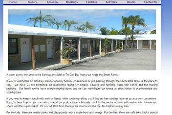 Sandcastle Motel Tin Can Bay with Accommodation Search