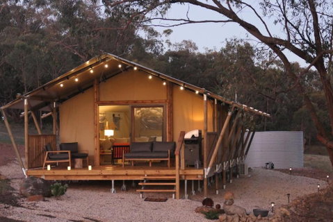 The YellowBoxWood Heathcote - Echidna Ridge And Emu Valley Tents X 2 - Accommodation Search 0