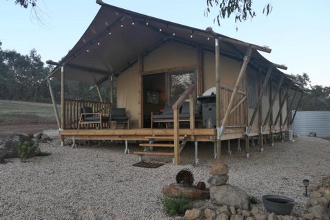 The YellowBoxWood Heathcote - Echidna Ridge And Emu Valley Tents X 2 - Accommodation Search 2