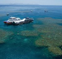 Cruise to Moore Reef Pontoon and Return Helicopter Flight from Cairns - Accommodation Search