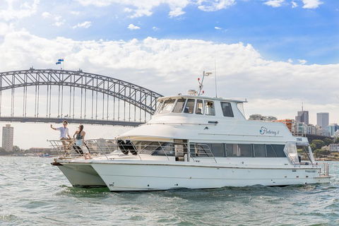 Vivid 90-Minute Sydney Harbour Intimate Catamaran Cruise With Canapes - Accommodation Search 1