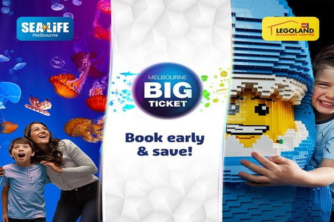 Melbourne BIG Ticket - LEGOLAND Discovery And SEA LIFE Melbourne - Accommodation Search 4