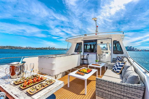 Vivid 90-Minute Sydney Harbour Intimate Catamaran Cruise With Canapes - Accommodation Search 4